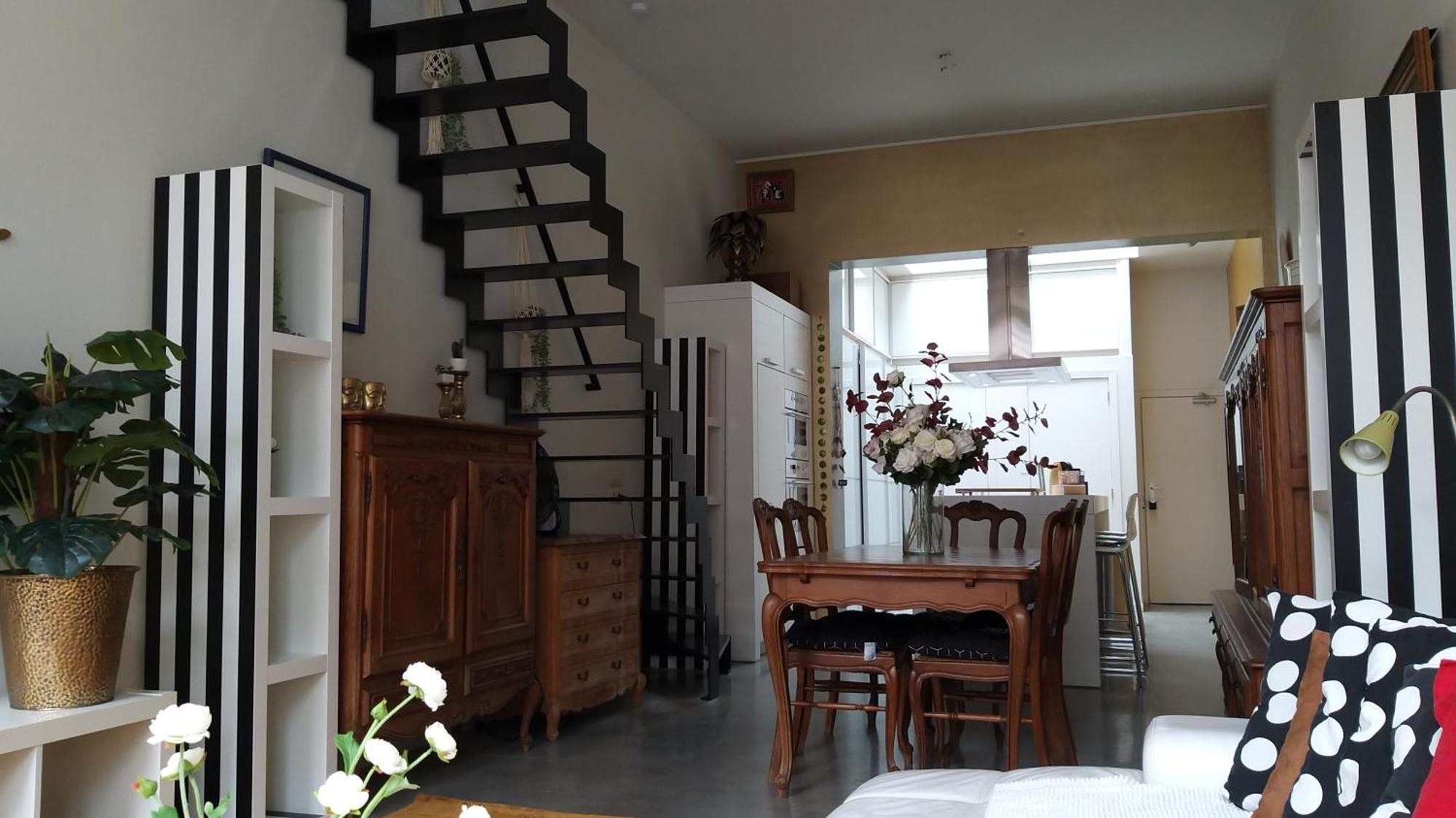 Ferienwohnung Wellness Loft With Sauna, Jacuzzi, Roof Terrace & Amazing View Antwerpen Exterior foto