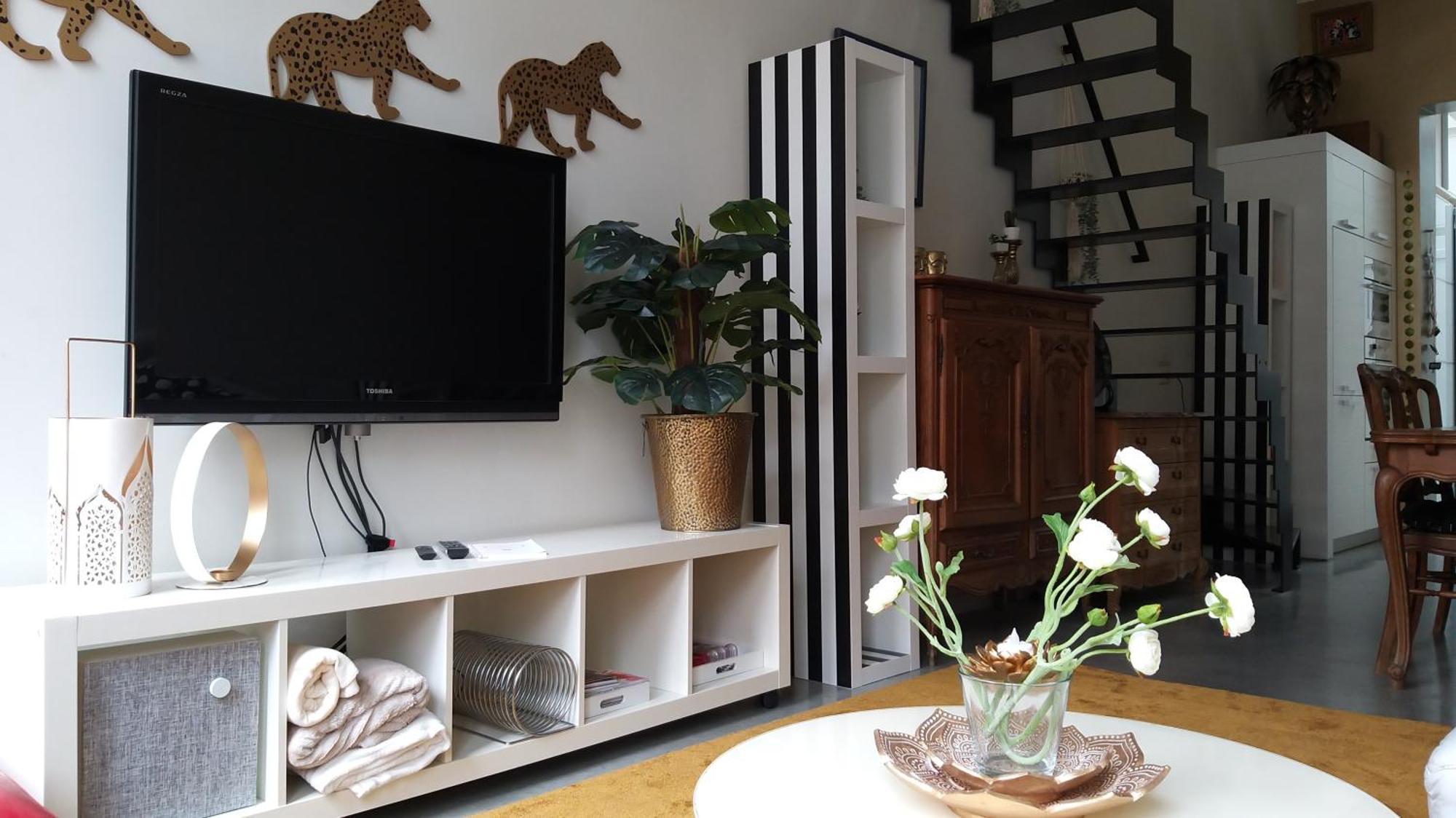 Ferienwohnung Wellness Loft With Sauna, Jacuzzi, Roof Terrace & Amazing View Antwerpen Exterior foto