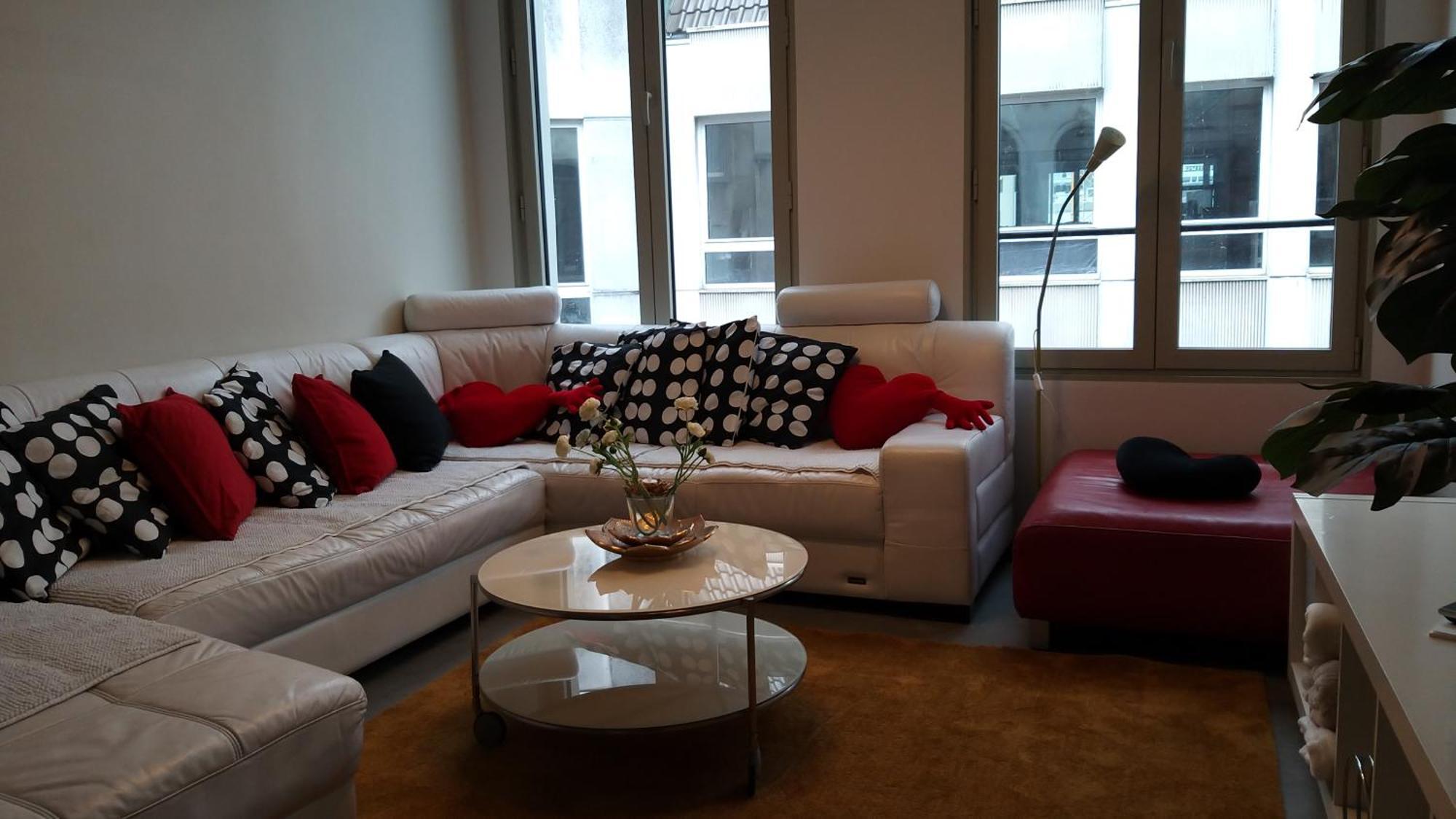 Ferienwohnung Wellness Loft With Sauna, Jacuzzi, Roof Terrace & Amazing View Antwerpen Exterior foto
