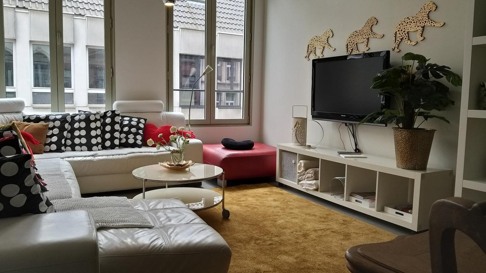 Ferienwohnung Wellness Loft With Sauna, Jacuzzi, Roof Terrace & Amazing View Antwerpen Exterior foto