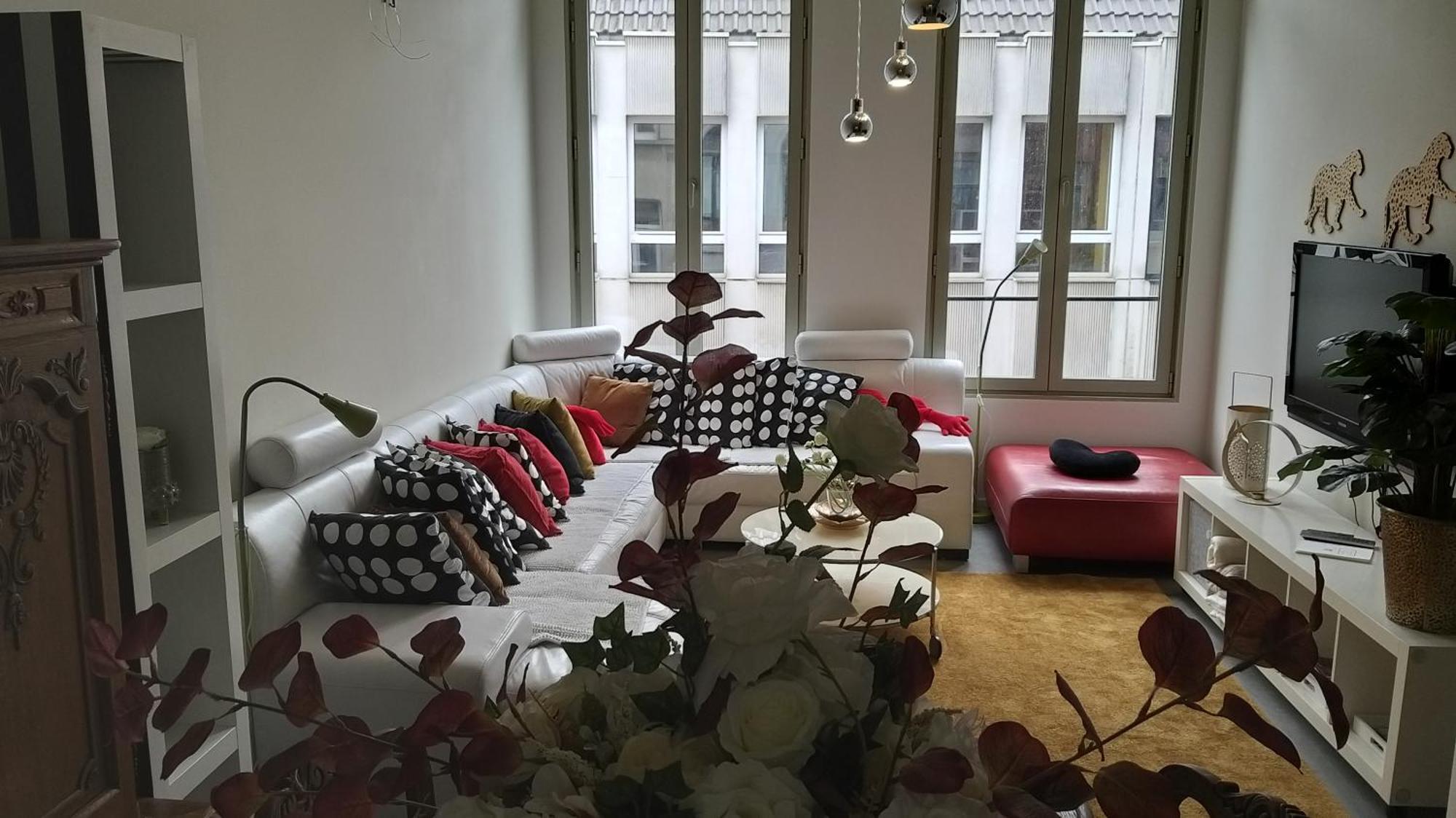 Ferienwohnung Wellness Loft With Sauna, Jacuzzi, Roof Terrace & Amazing View Antwerpen Exterior foto
