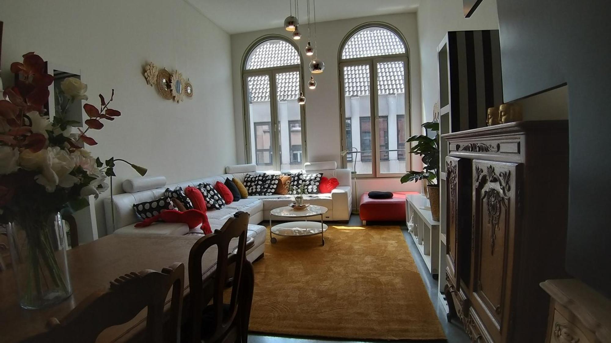 Ferienwohnung Wellness Loft With Sauna, Jacuzzi, Roof Terrace & Amazing View Antwerpen Exterior foto